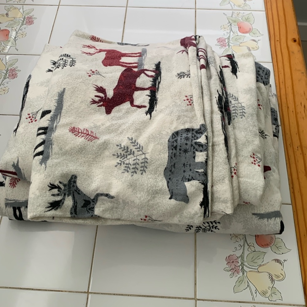 Twin XL Sheet Set, Flannel
